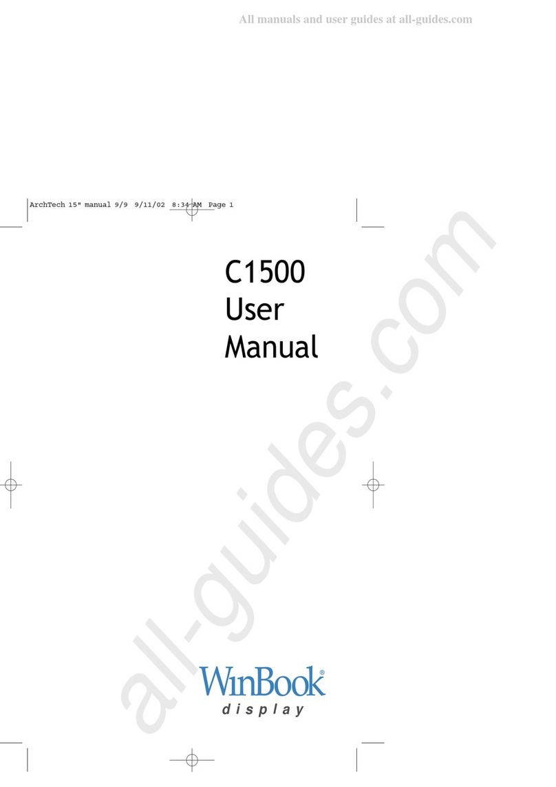 Winbook C1500 User manual