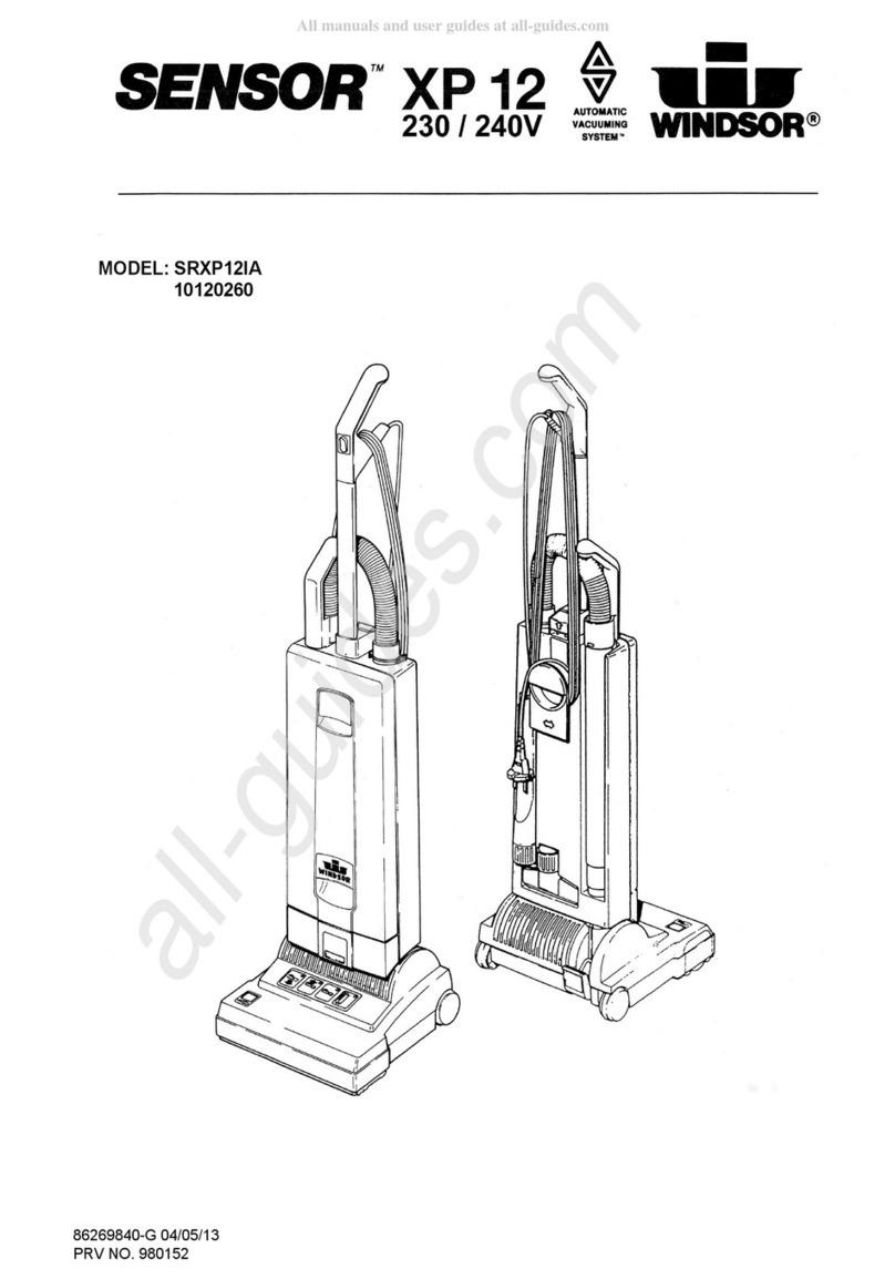 Windsor Sensor SRXP12IA manual