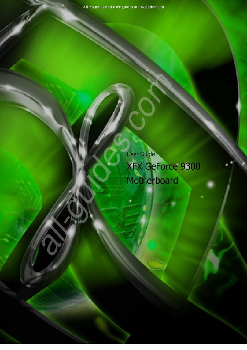 XFX GeForce 9300 User manual XFX GeForce 9300 User manual