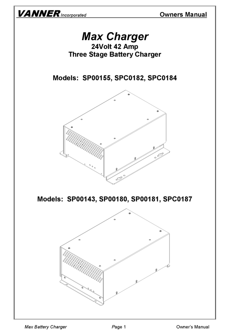 Vanner SPC0182 owner's manual