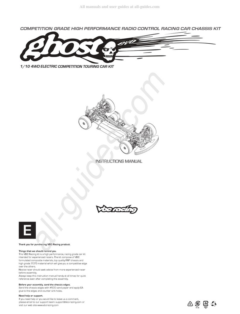 VBC Racing Ghost EVO User manual VBC Racing Ghost EVO User manual