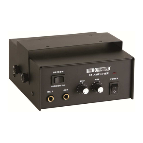 HQ Power PAA04 User manual