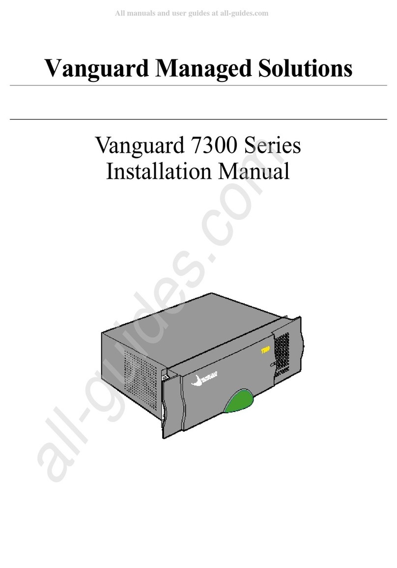 Vanguard 7300 Series User manual