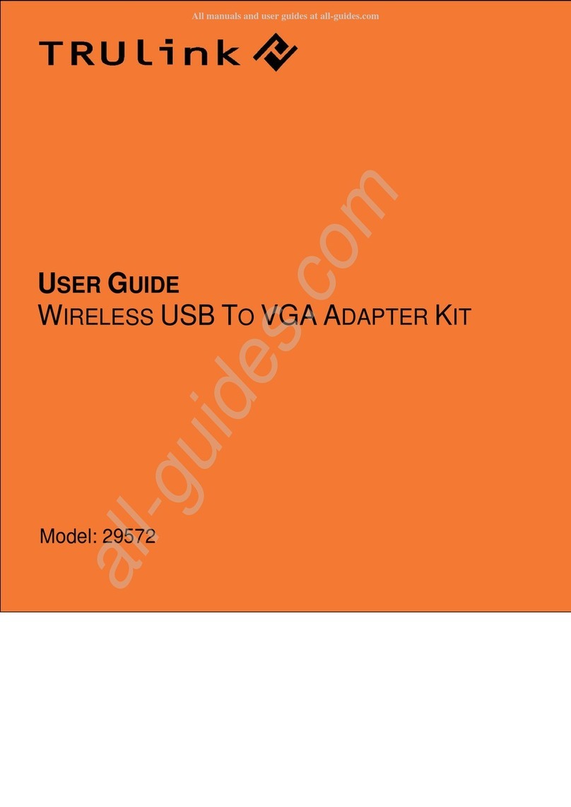 TRUlink 29572 User manual