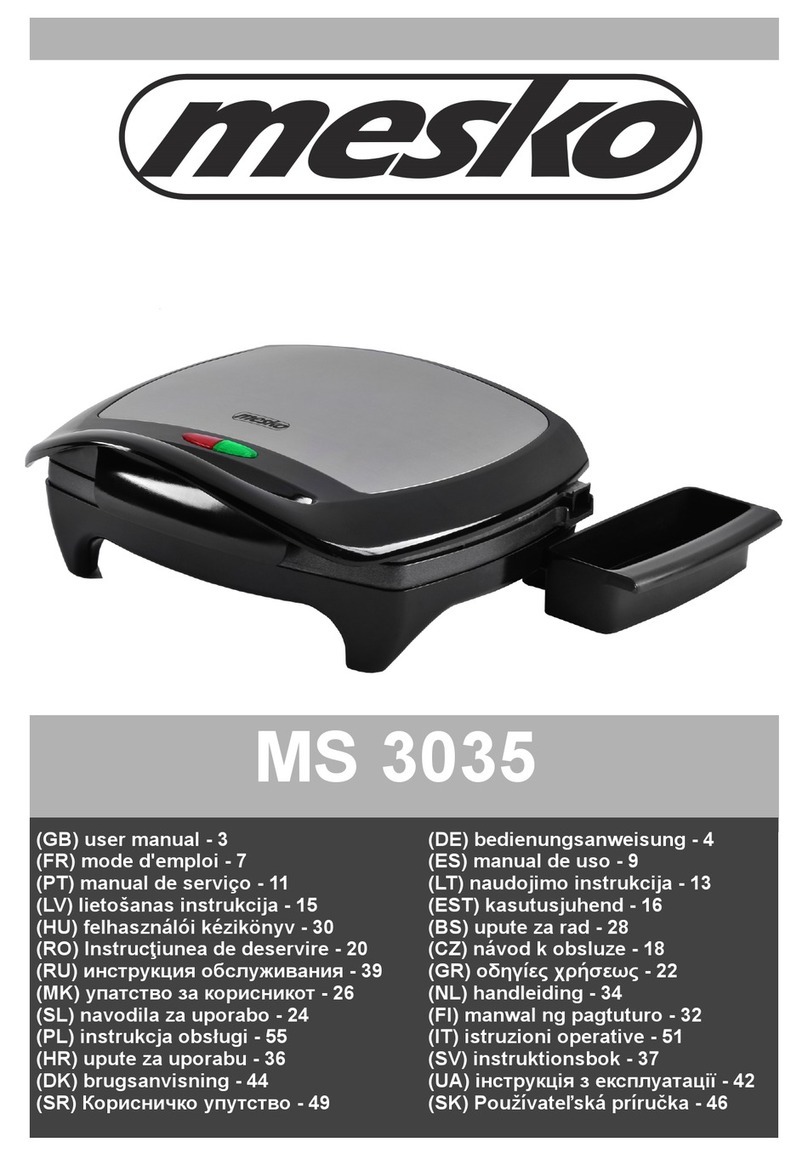 Mesko MS 3035 user manual