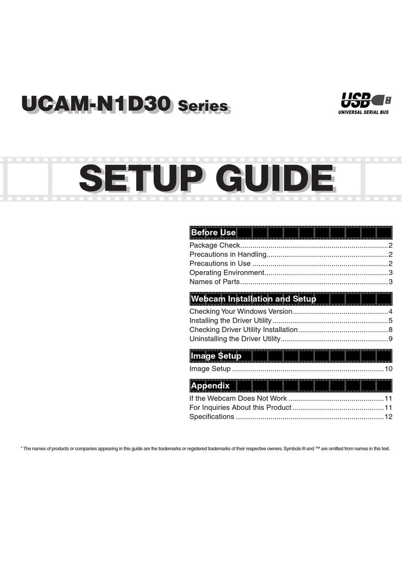 Elecom UCAM-N1D30 Series Setup guide