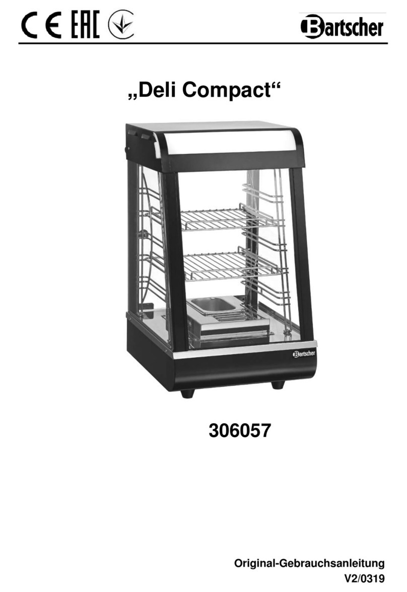 Bartscher Deli Compact instruction manual