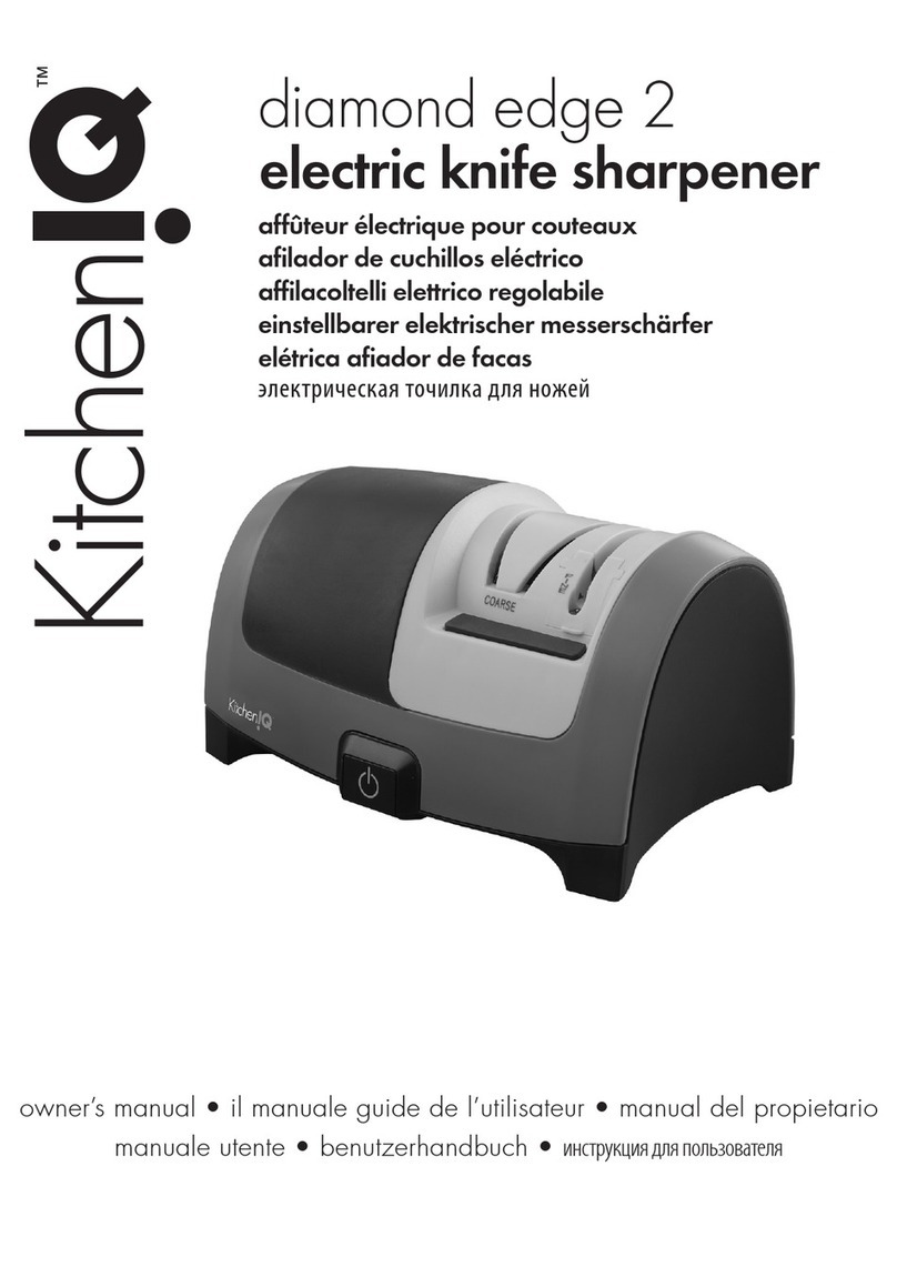 KitchenIQ diamond edge 2 owner's manual