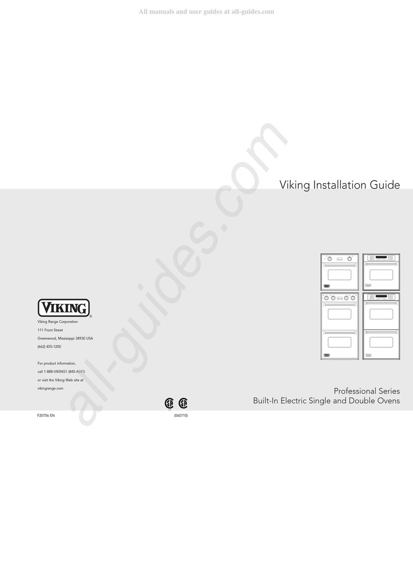 Viking Prosfessional Series User manual