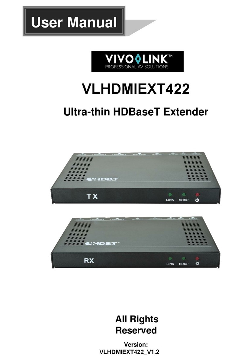 Vivo Link VLHDMIEXT422 user manual