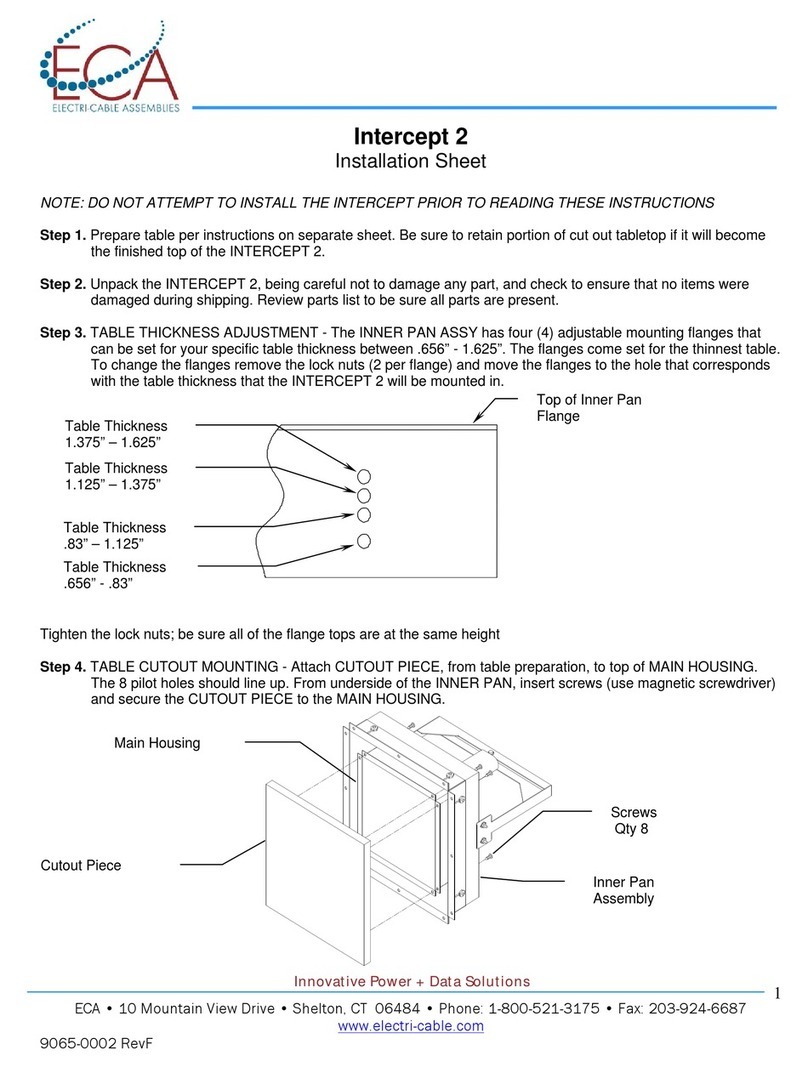 ECA Intercept 2 Installation sheet