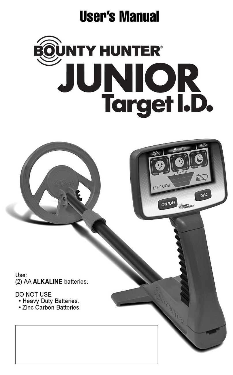 Bounty Hunter Junior Target I.D. user manual