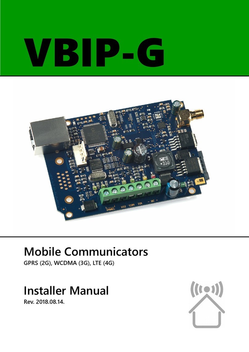 VILLBAU VBIP-G Installer manual