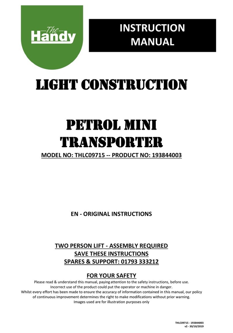 The Handy THLC09715 instruction manual