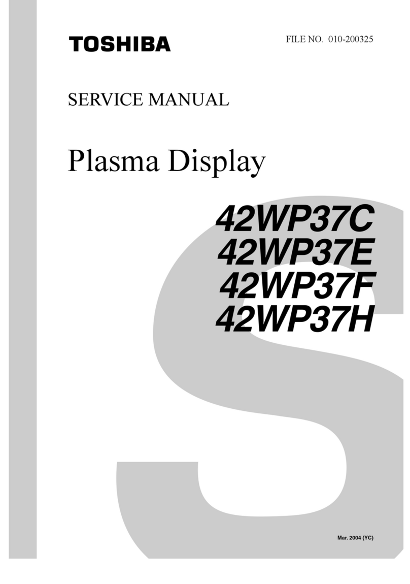 Toshiba 42WP37C User manual