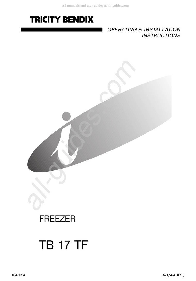 Tricity Bendix TB 17 TF Product guide Tricity Bendix TB 17 TF Product guide