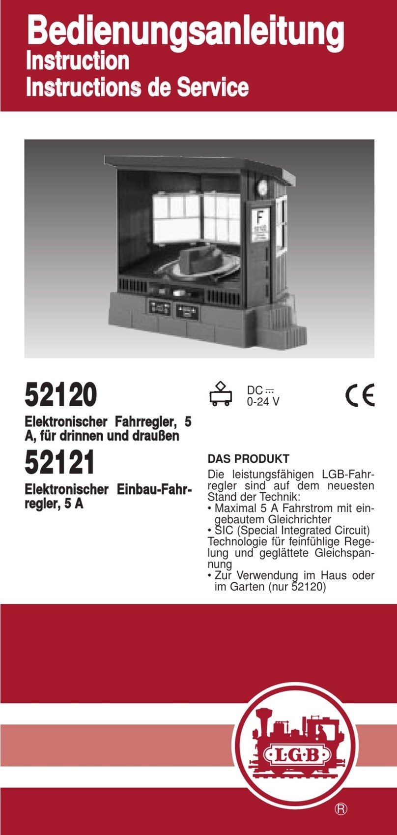 LGB 52120 User manual