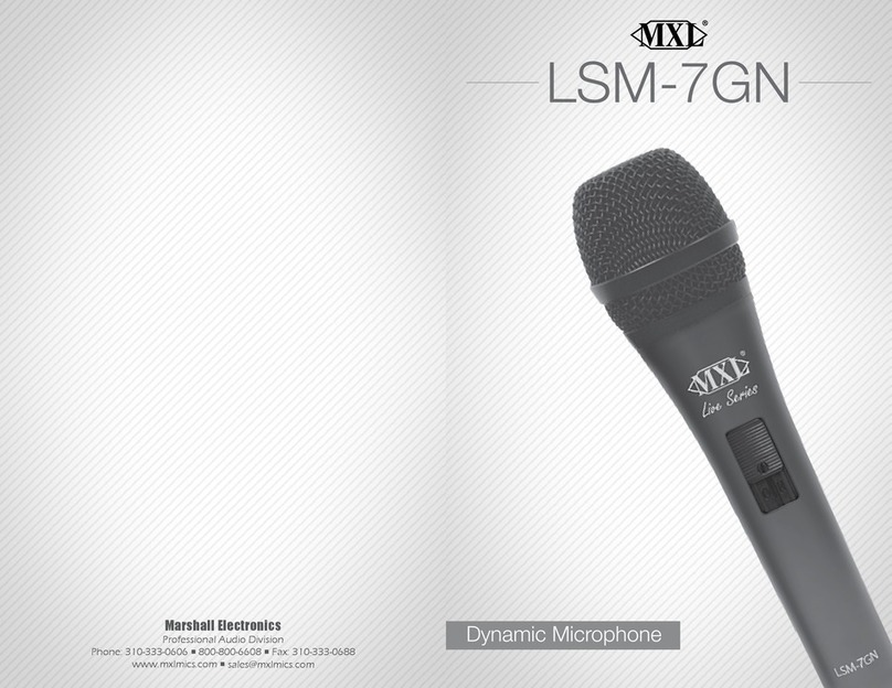 MXL LSM-7GN quick start guide