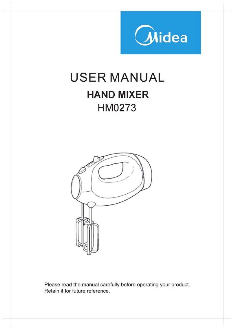 Midea HM0273 User manual