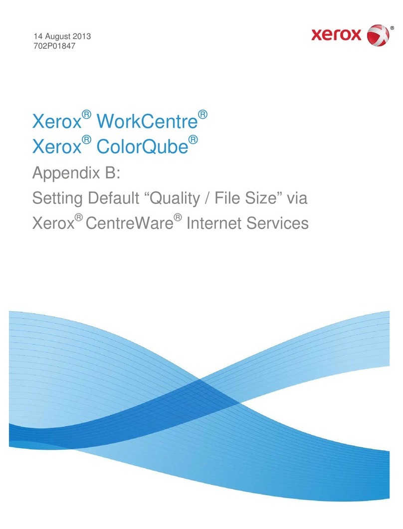 Xerox WorkCentre Series User manual