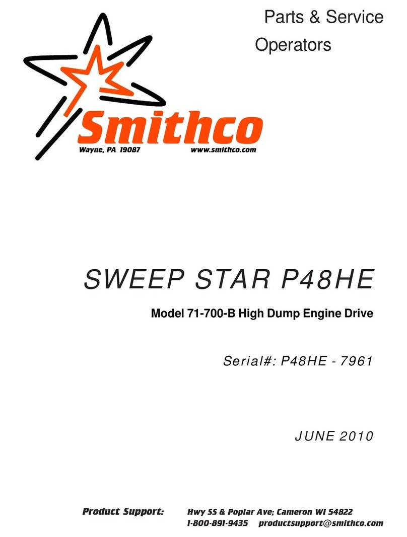 Smithco SWEEP STAR P48HE Quick start guide