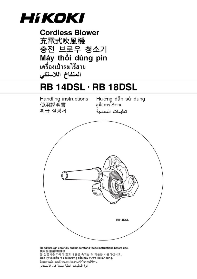 HIKOKI RB 14DSL User manual