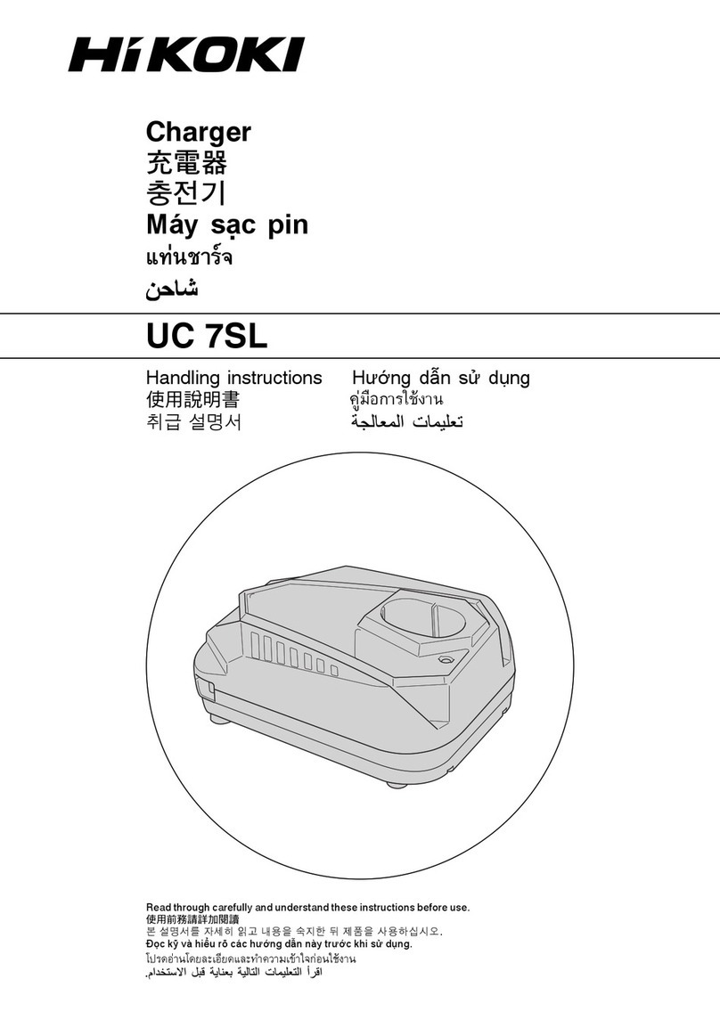 HIKOKI UC 7SL User manual