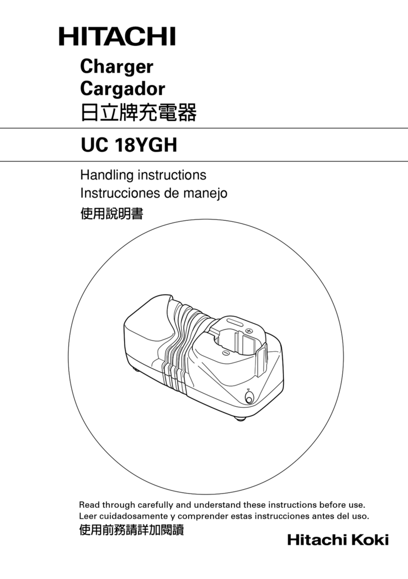 Hitachi UC 18YGH User manual