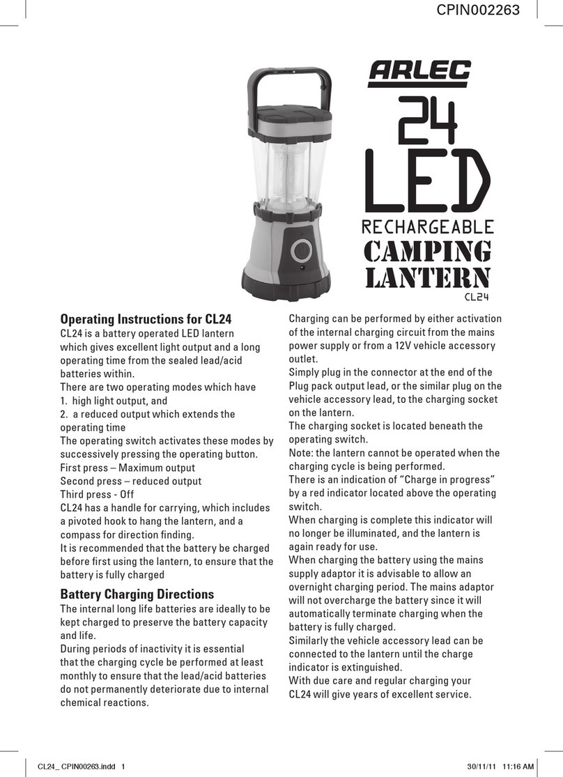 Arlec CL24 operating instructions
