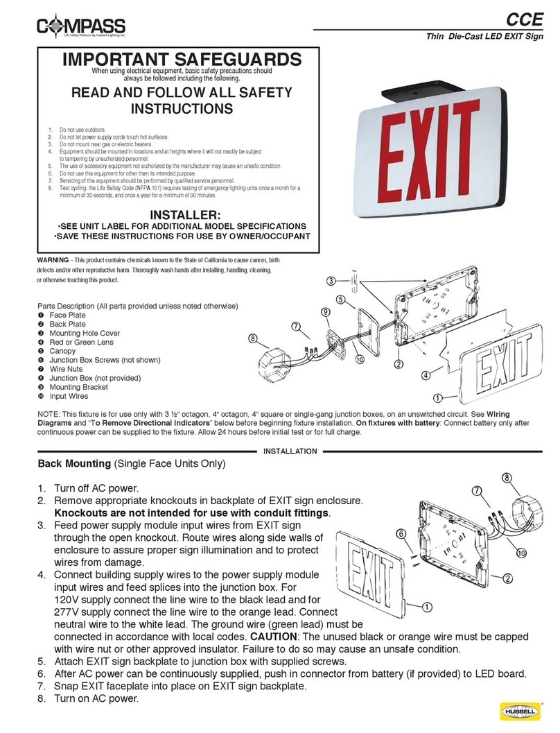 Hubbell Compass CCE manual