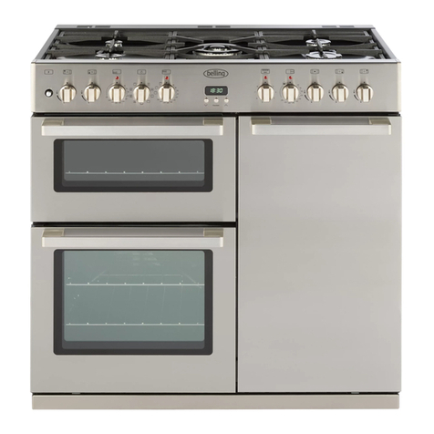 Belling Db4 90dft Prof User manual