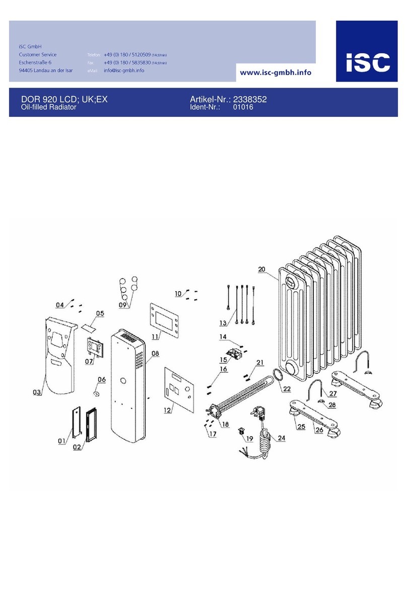 Delta DOR 920 LCD User manual