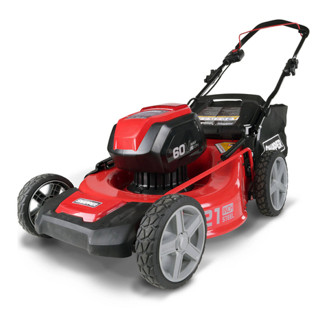 Snapper SP60V User manual
