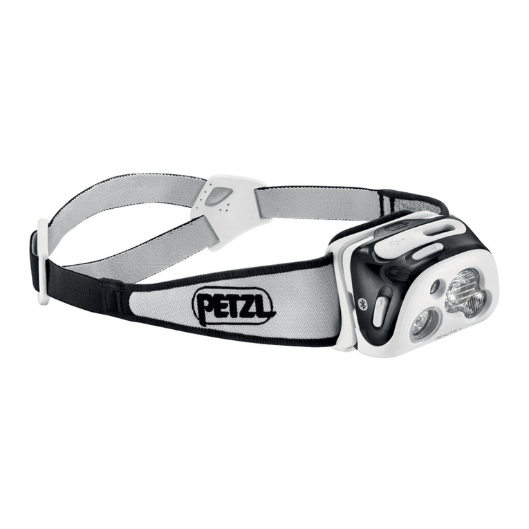 Petzl REACTIK+ quick start guide