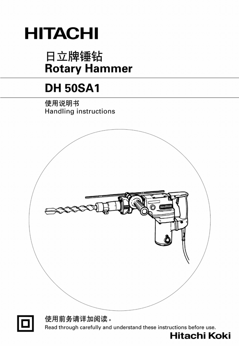 HIKOKI DH50SA1 Handling instructions