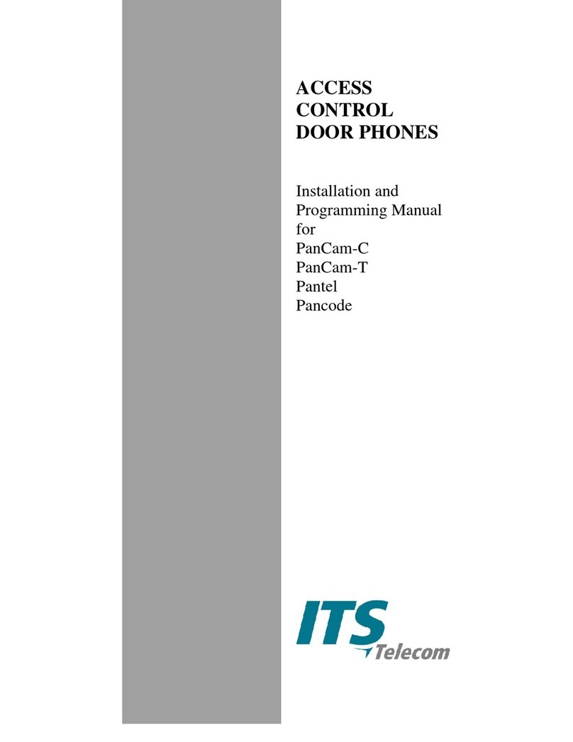 ITS Telecom PanCam-C Installation and programming manual