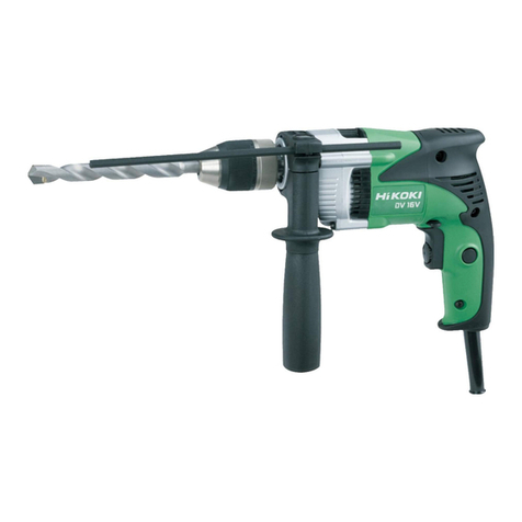 Hitachi Koki DV16V Handling instructions