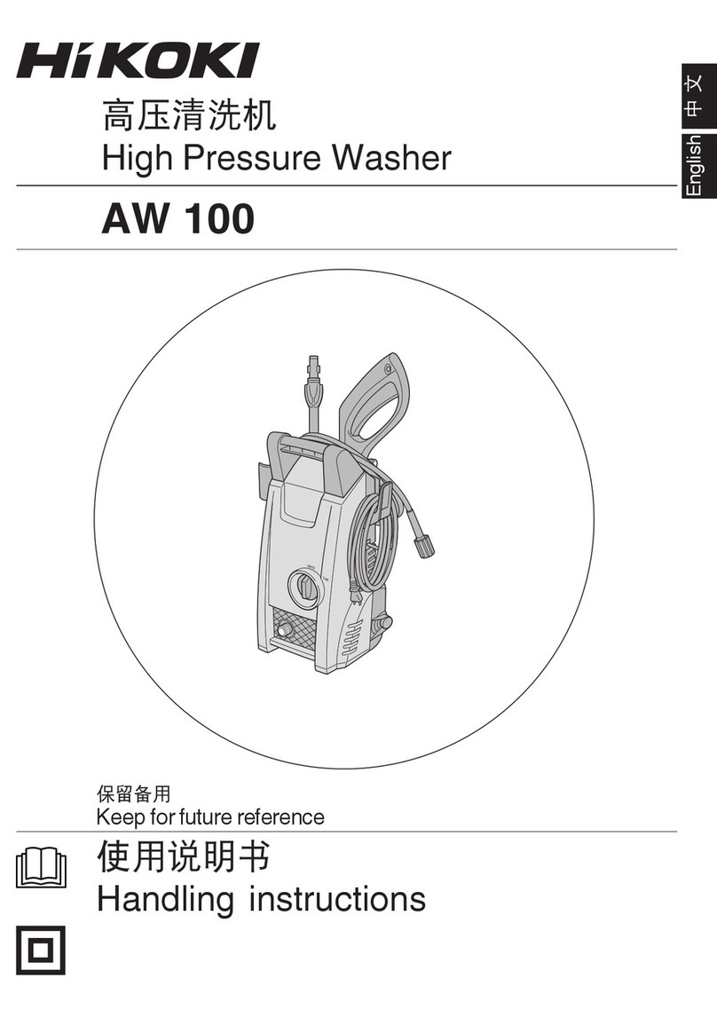 HIKOKI AW 100 Handling instructions