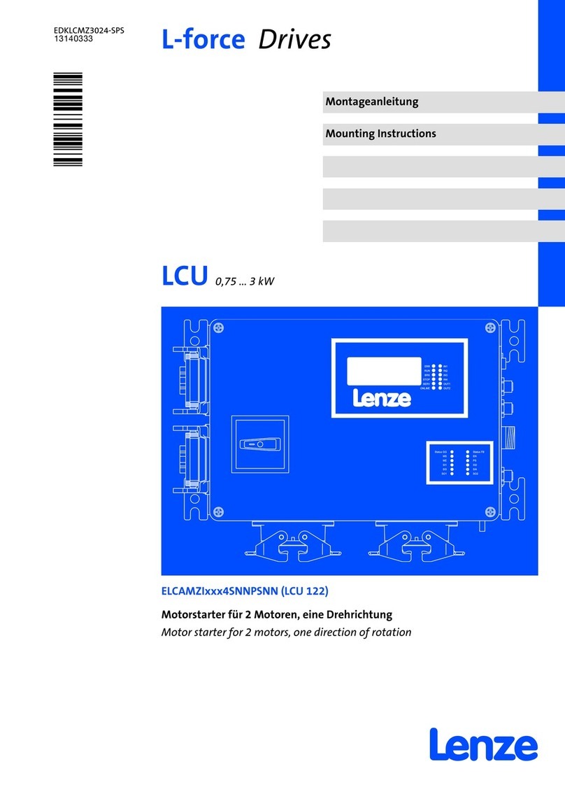 Lenze L-force User manual