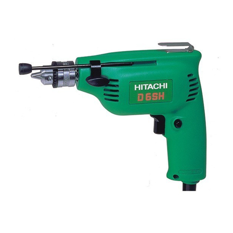 HIKOKI D 6SH Handling instructions