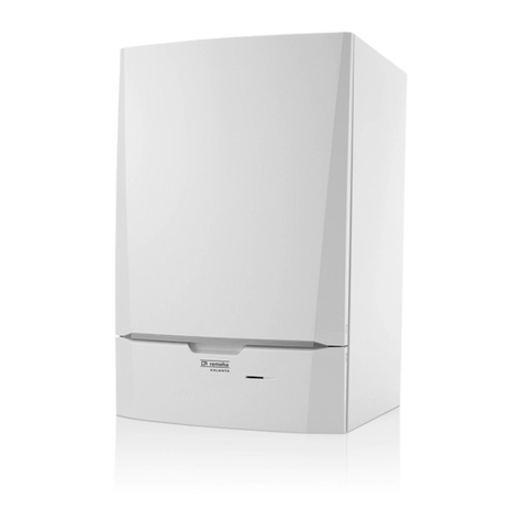 REMEHA Calenta 25s Installation and service manual