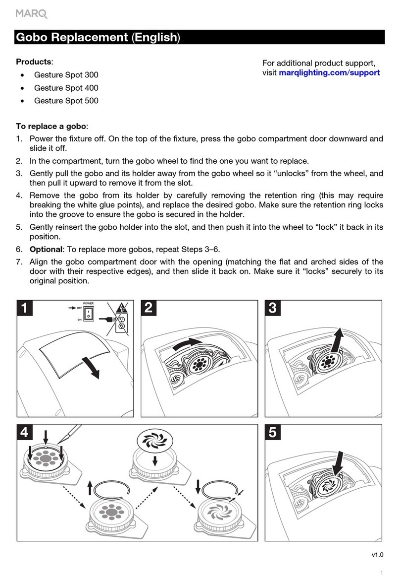 Marq Gesture Spot 300 quick start guide