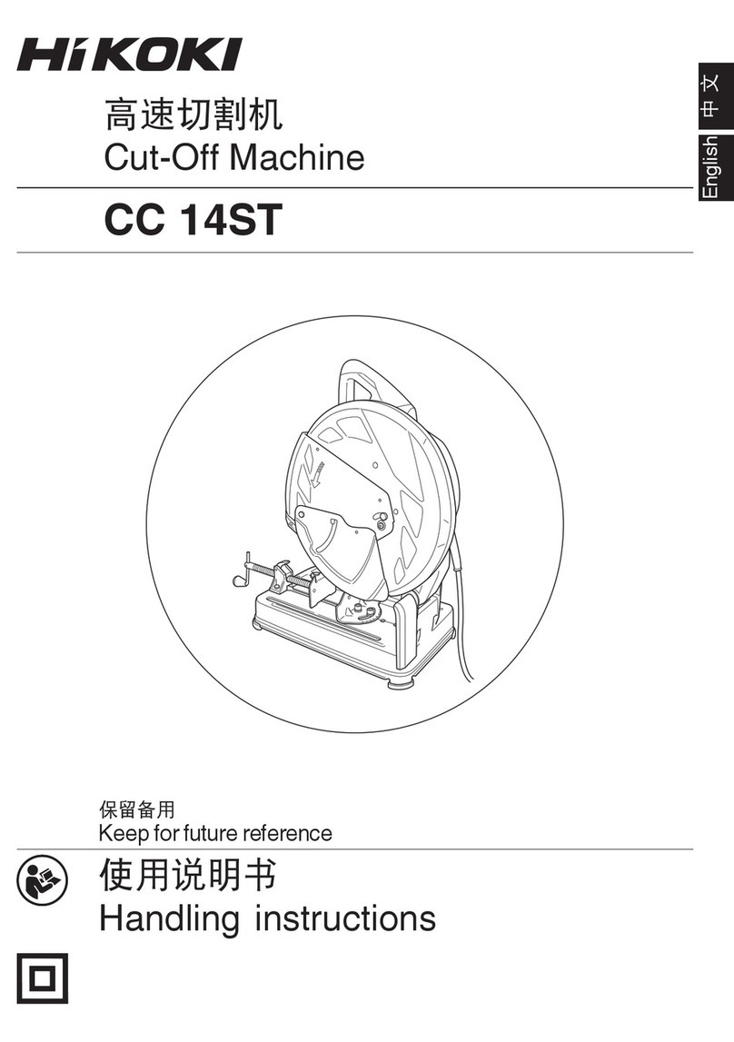 HIKOKI CC 14ST Handling instructions