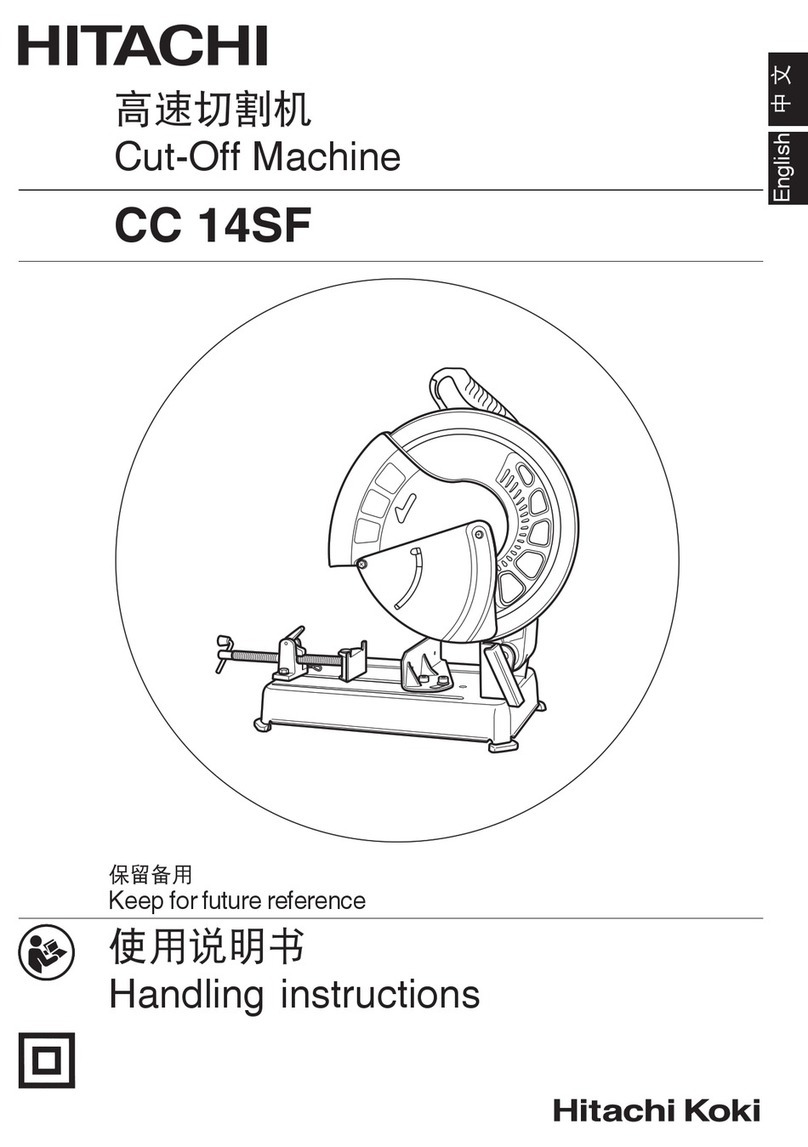 Hitachi CC 14SF User manual