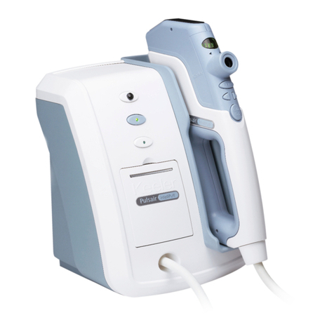 Keeler Pulsair intelliPuff User manual