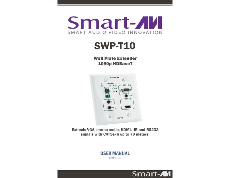 SMART-AVI SWP-T10 User manual
