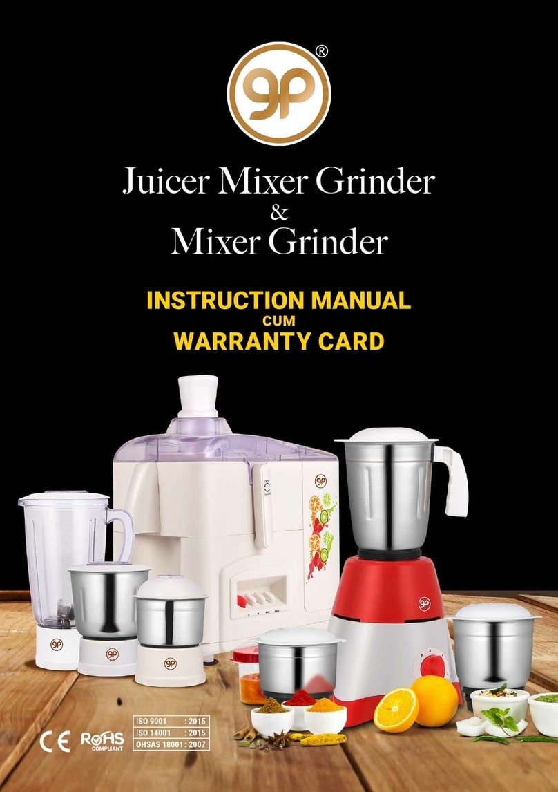 GOLDEN PRIME TECHNOLOGIES JMG-PULP 500 Guide