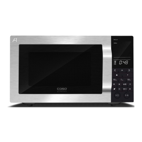 Caso TMCG25 Chef Touch Installation instructions