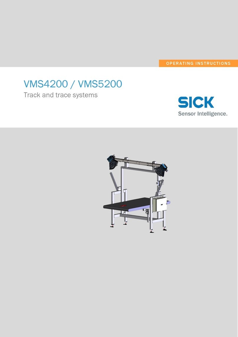 SICK VMS4200 operating instructions