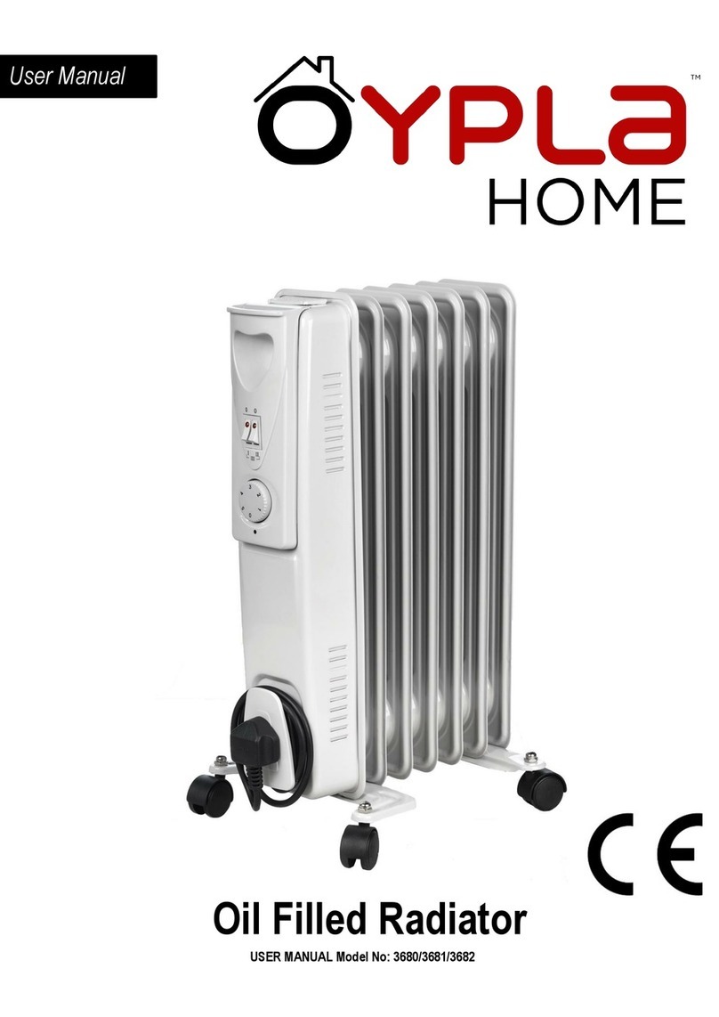 OYPLA Home 3680 User manual